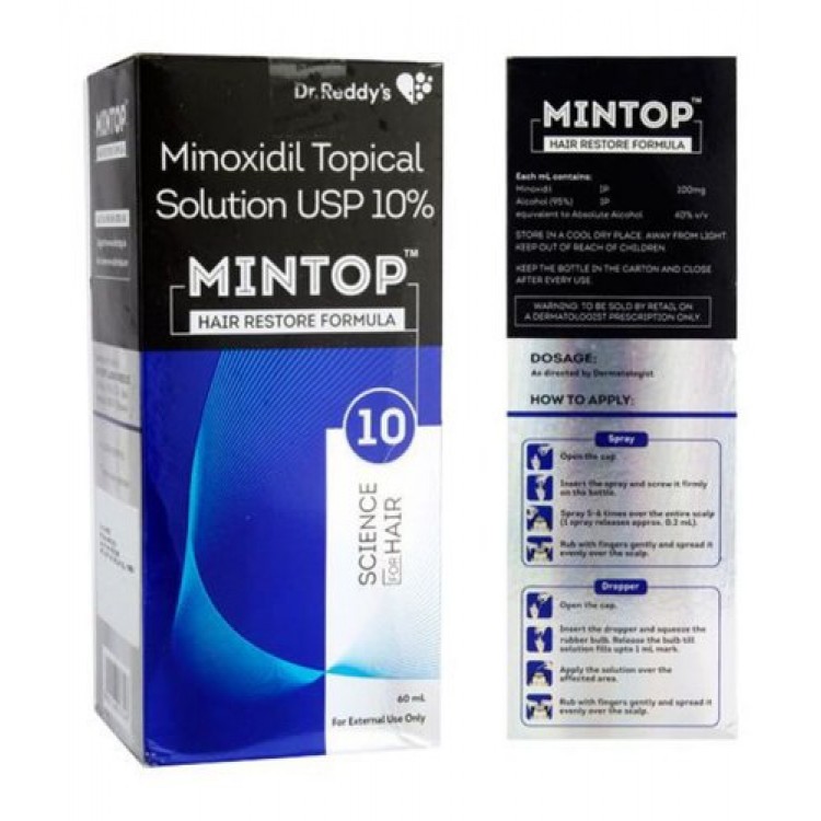 Mintop Solution 10%  60 ml (Минтоп 10%)